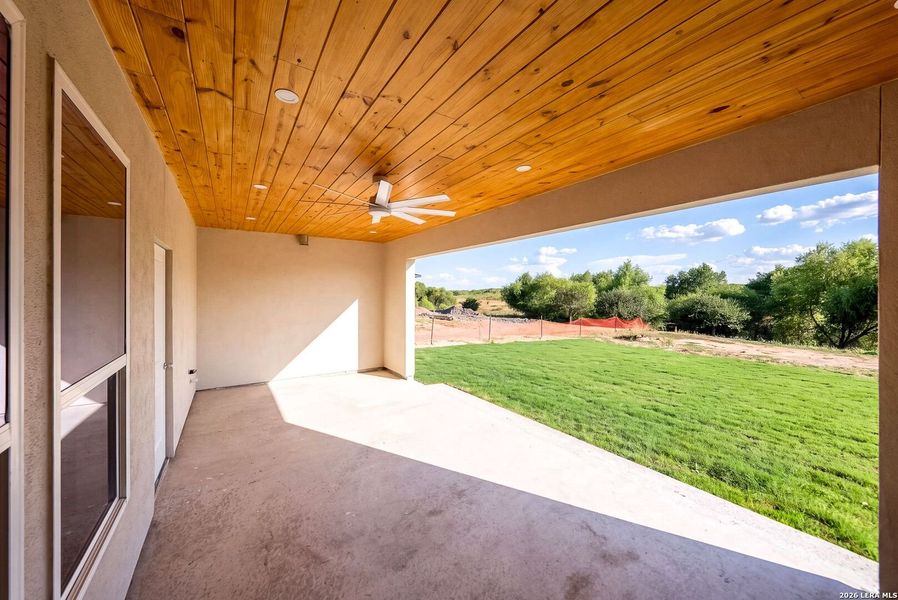 Exterior details and patio area of a home in , Kyle (Image 33).