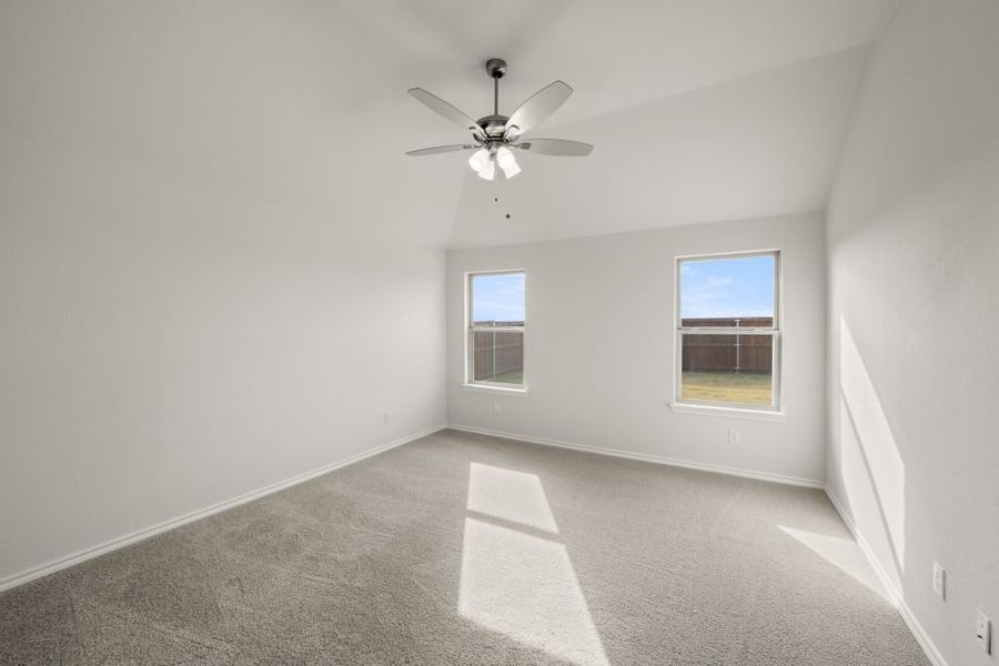 Front exterior of a new home in Myrtle Creek, Waxahachie, TX, highlighting curb appeal (Image 22).