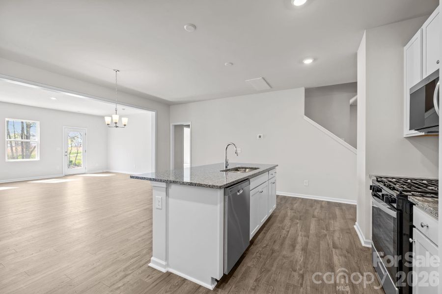 Furnished interior view inside a new home in McFarland Estates, York (Image 13).