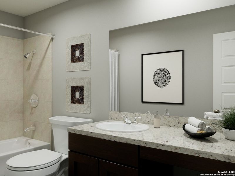 Furnished interior view inside a new home in Swenson Heights, Seguin (Image 13).