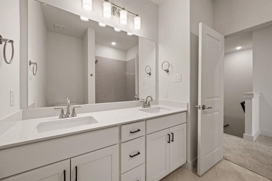 Furnished interior view inside a new home in Karis, Crowley (Image 5).