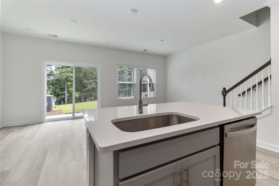 Furnished interior view inside a new home in , Charlotte (Image 5).