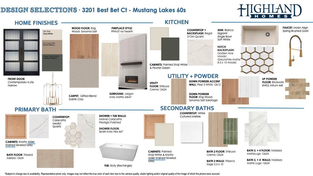 Sample of building materials used in homes in Mustang Lakes, Celina (Image 29). Sample of building materials used in homes in Mustang Lakes, Celina (Image 29).