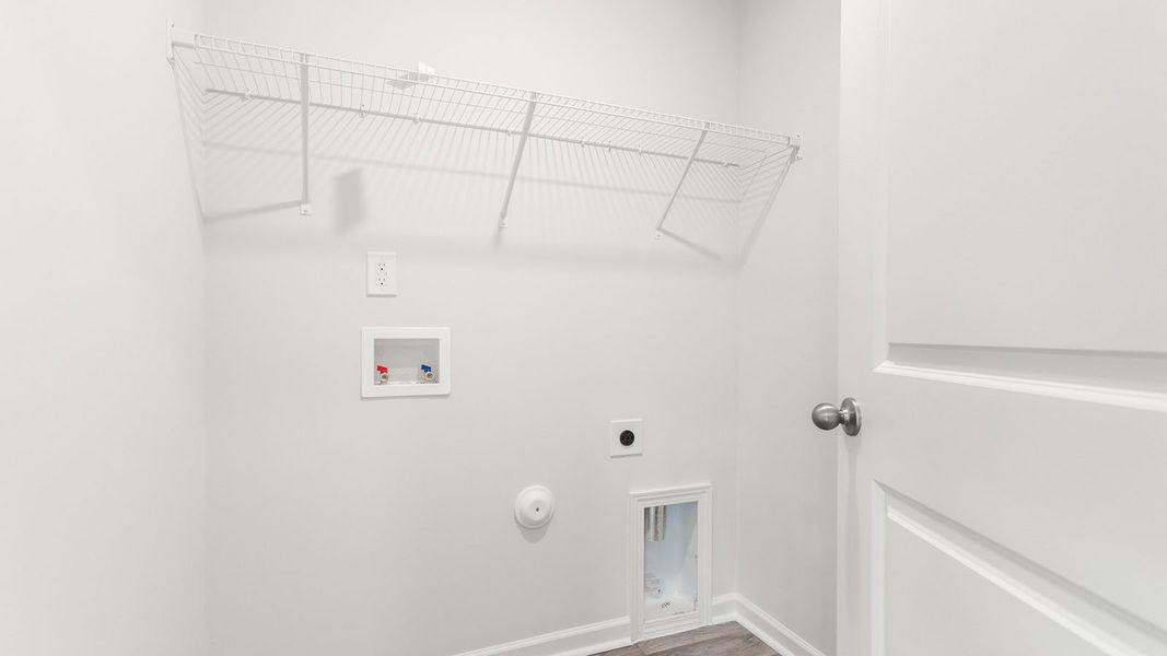 Representative unfurnished interior of a home built from the Kyle by D.R. Horton in Foxtail, Yadkinville (Image 25).