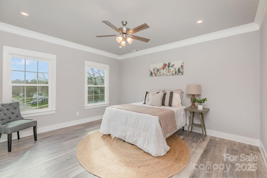 Primary bedroom with Balcony