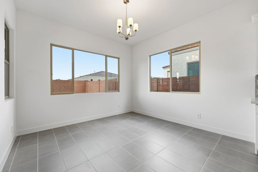 Representative unfurnished interior of a home built from the Bedford by Taylor Morrison in Combs Ranch, Queen Creek (Image 13). Representative unfurnished interior of a home built from the Bedford by Taylor Morrison in Combs Ranch, Queen Creek (Image 13).