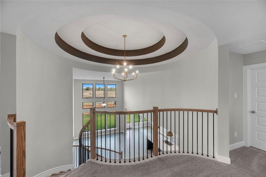 Furnished interior view inside a new home in Cross Creek West - 55', Fulshear (Image 10). Furnished interior view inside a new home in Cross Creek West - 55', Fulshear (Image 10).