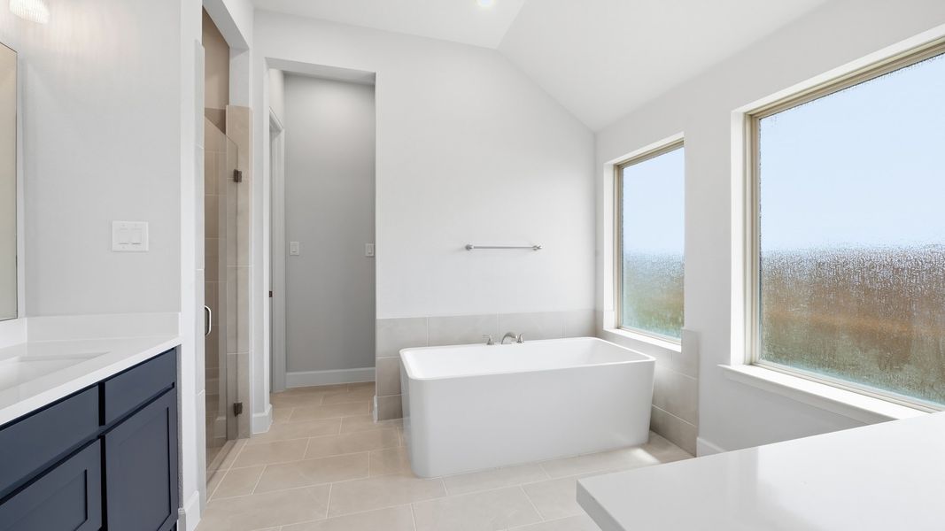 Furnished interior view inside a new home in Ventana, Fort Worth (Image 13).