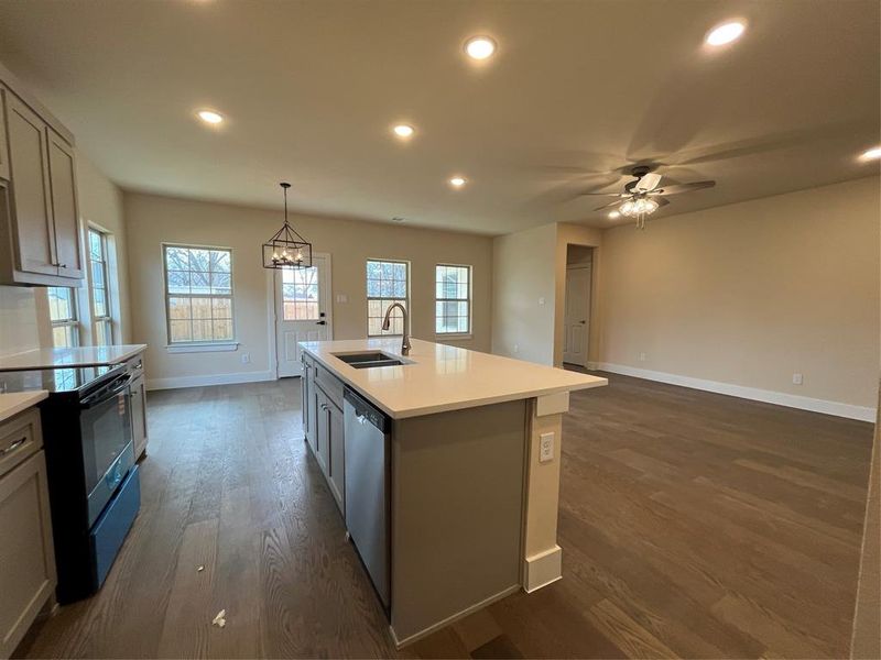 Furnished interior view inside a new home in , Greenville (Image 5).