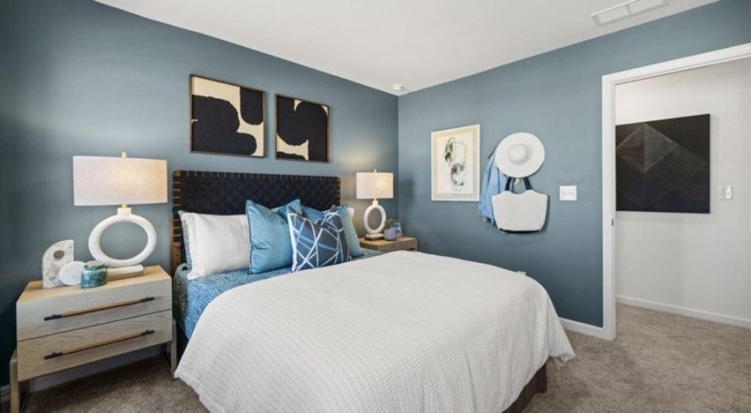 Furnished interior view inside a new home in Towns at Ivy Creek, Buford (Image 7).