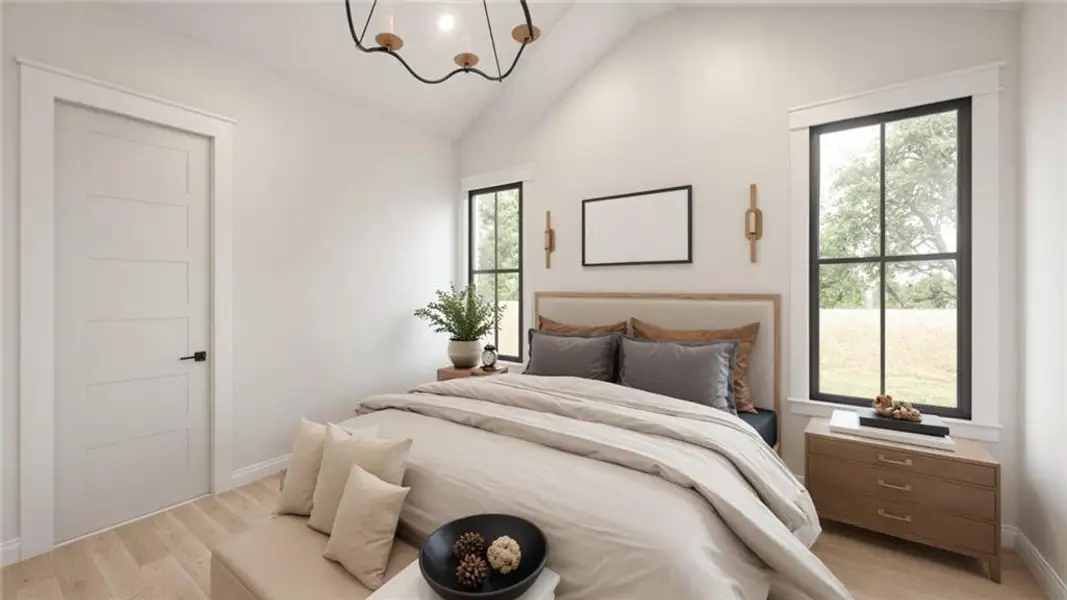 Furnished interior view inside a new home in , Buchanan (Image 11).