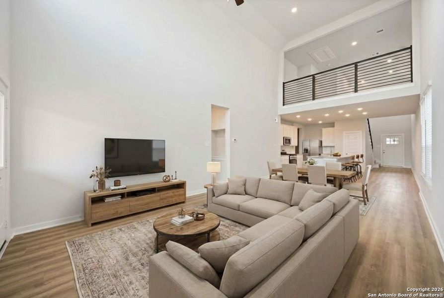 Furnished interior view inside a new home in Hickory Ridge, Elmendorf (Image 6).