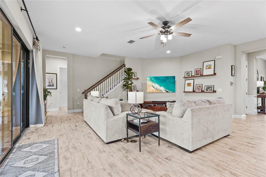 Furnished interior view inside a new home in , Parrish (Image 17).