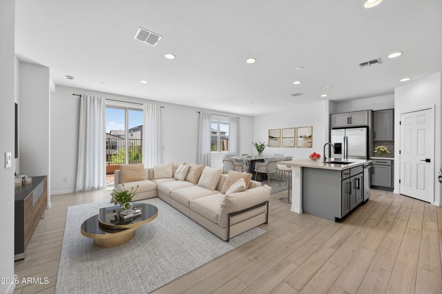 GREAT ROOM TO DINING & KITCHEN_Final 4K