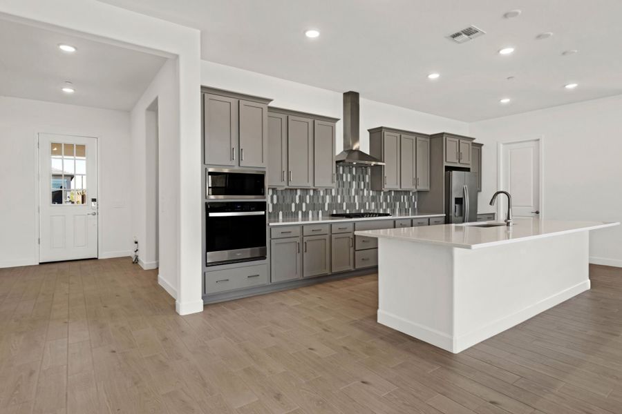 Furnished interior view inside a new home in Saguaro Reserve II, Marana (Image 7).