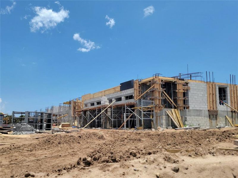 In-progress construction of a new home in , Palm Coast, FL (Image 15).