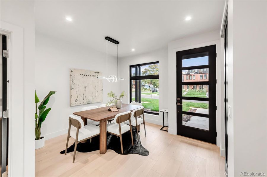 Furnished interior view inside a new home in , Denver (Image 6).