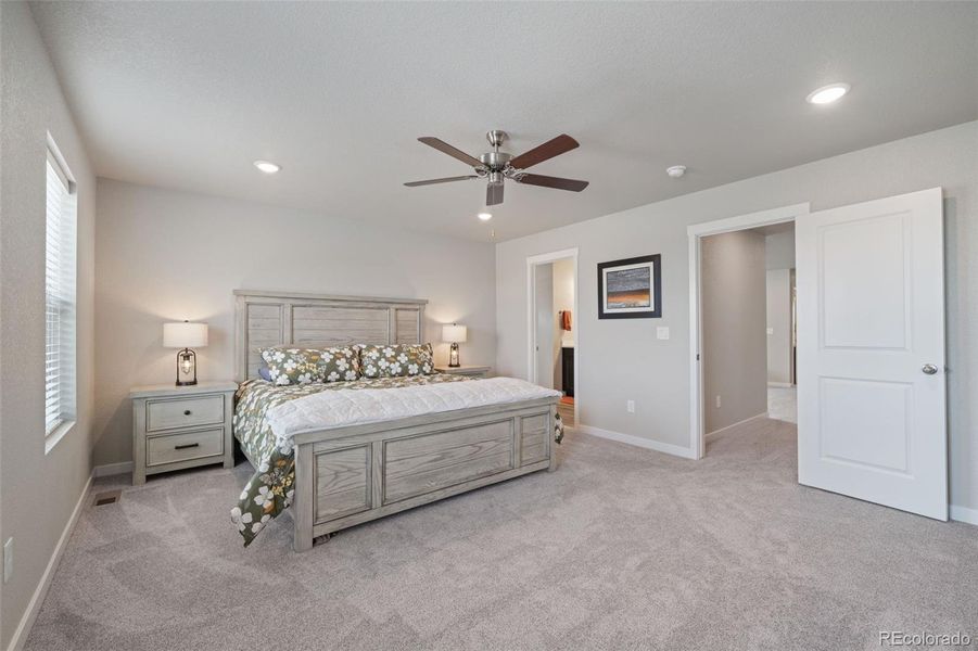 Furnished interior view inside a new home in , Colorado Springs (Image 18). Furnished interior view inside a new home in , Colorado Springs (Image 18).