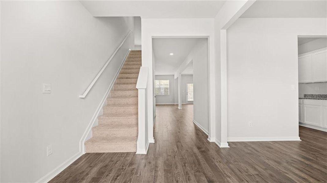 Spacious, unfurnished interior of a new home in Jackson Landing, Jefferson (Image 22).