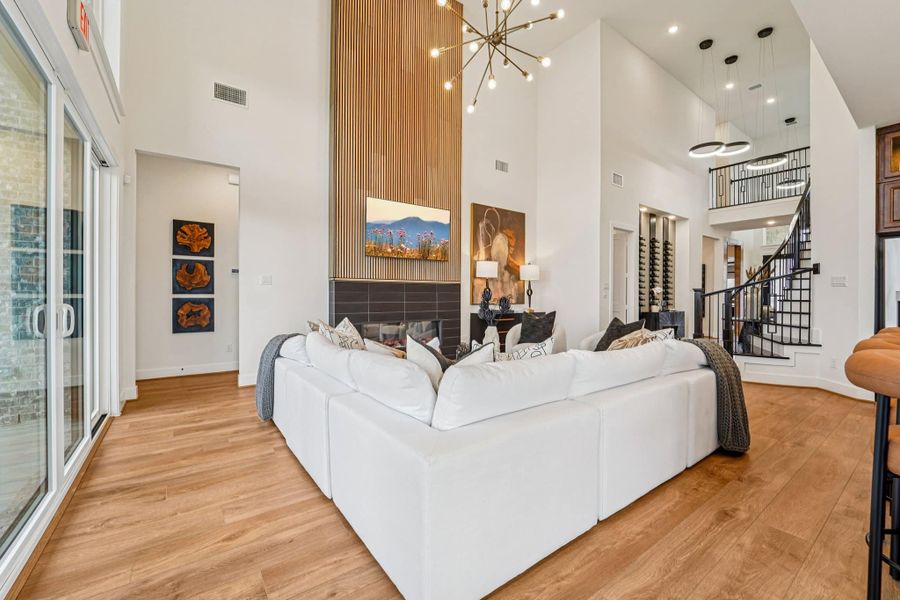 Furnished interior view inside a new home in Briarley, Montgomery (Image 19).
