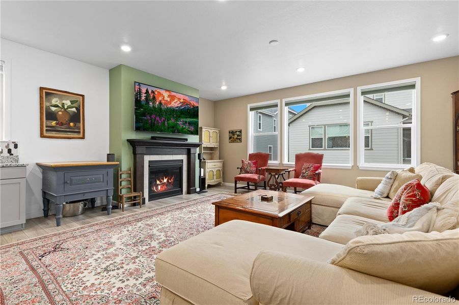 Furnished interior view inside a new home in Looking Glass, Parker (Image 17).