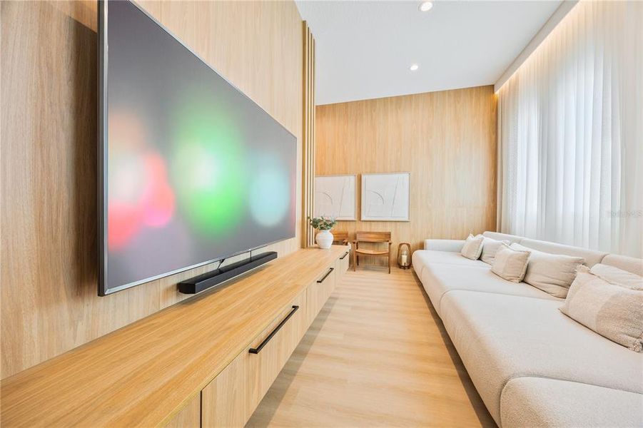 Furnished interior view inside a new home in Avalon Ridge, Winter Garden (Image 14).