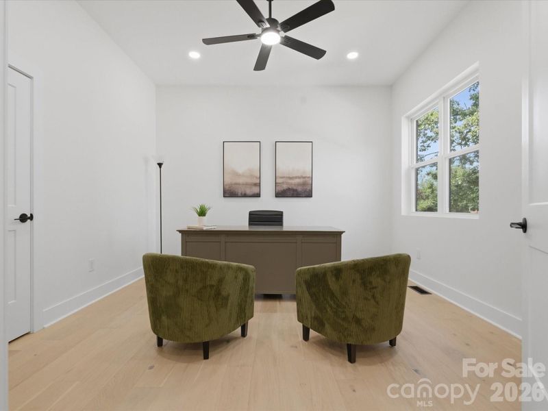 Furnished interior view inside a new home in , Monroe (Image 6).