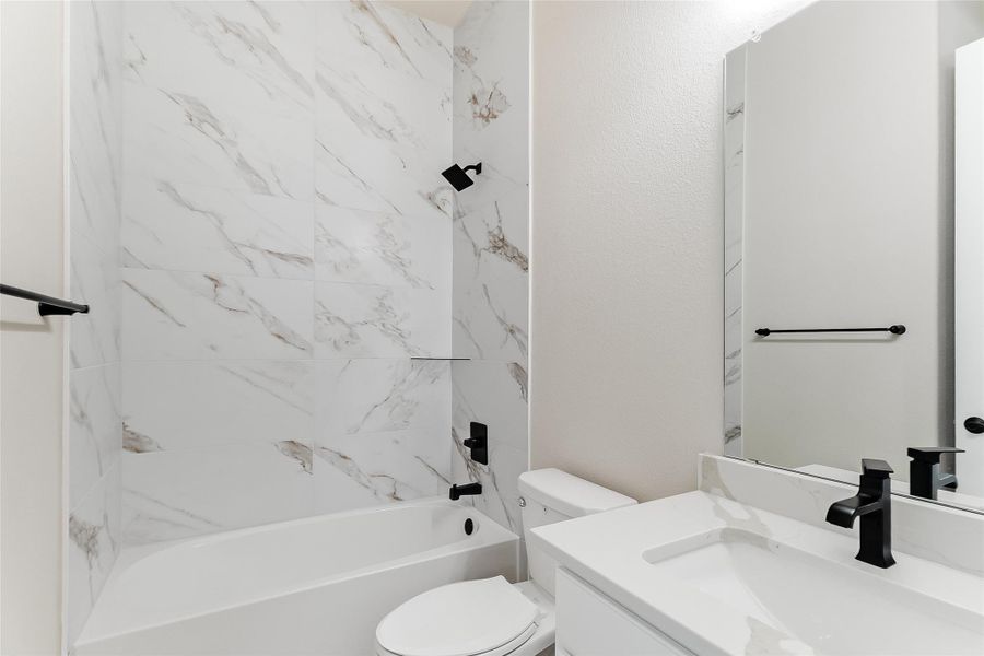 Furnished interior view inside a new home in , Bertram (Image 9).