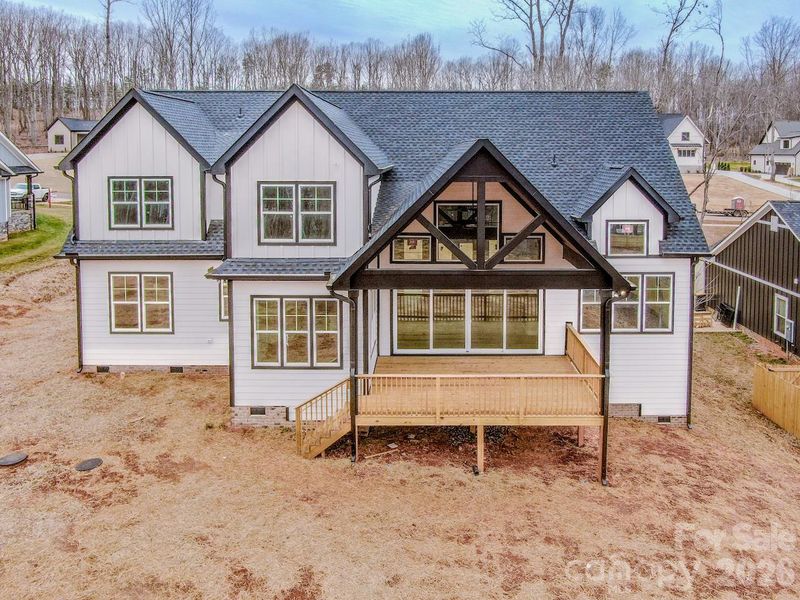 Exterior details and patio area of a home in , Lincolnton (Image 30).
