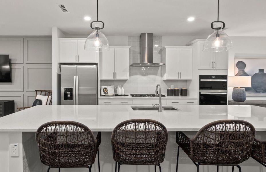 Stunning Kitchen with Extra Large Island