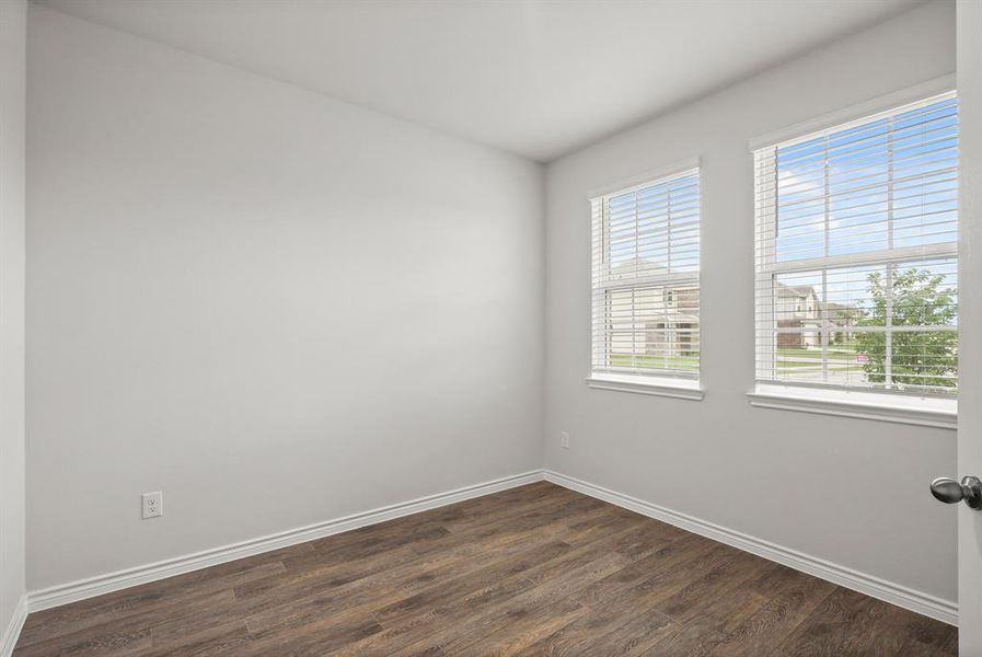 Spacious, unfurnished interior of a new home in Retreat at Fossil Creek, Fort Worth (Image 11). Spacious, unfurnished interior of a new home in Retreat at Fossil Creek, Fort Worth (Image 11).