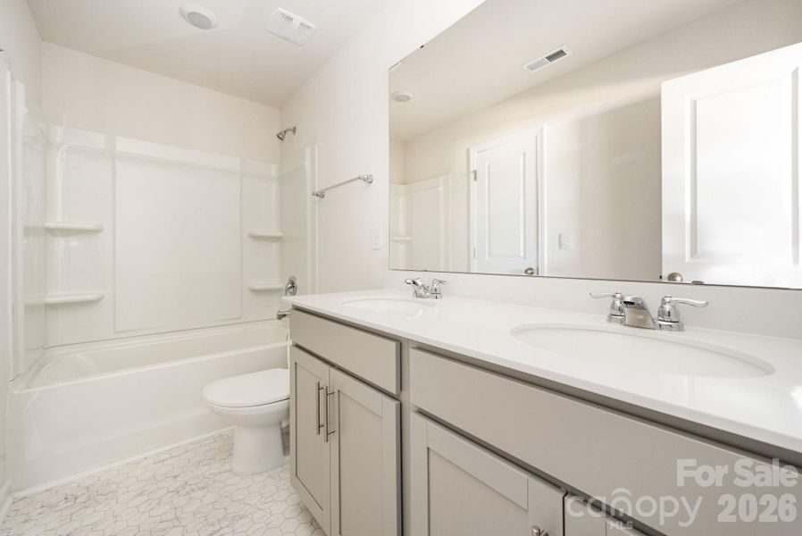 Furnished interior view inside a new home in Secrest Commons, Monroe (Image 6).