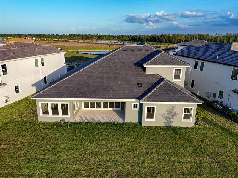 Exterior details and patio area of a home in , Zephyrhills (Image 34).