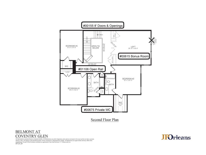 2nd Floor Plan