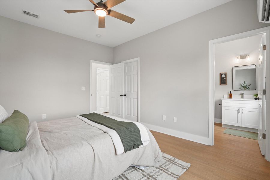 Furnished interior view inside a new home in , North Charleston (Image 17).