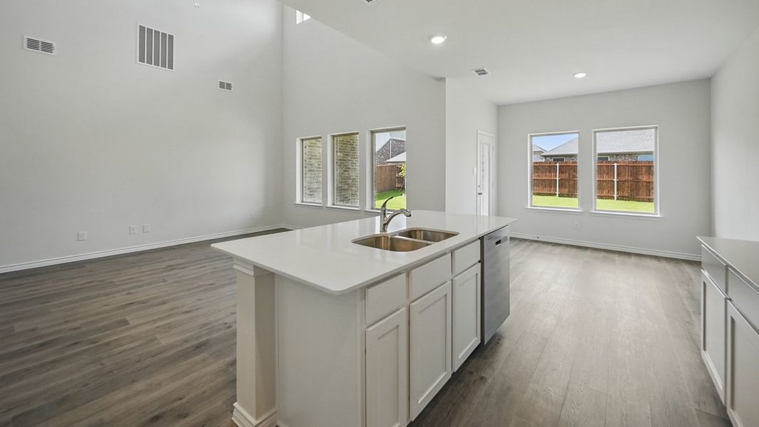 Furnished interior view inside a new home in Liberty Crossing, Royse City (Image 9). Furnished interior view inside a new home in Liberty Crossing, Royse City (Image 9).