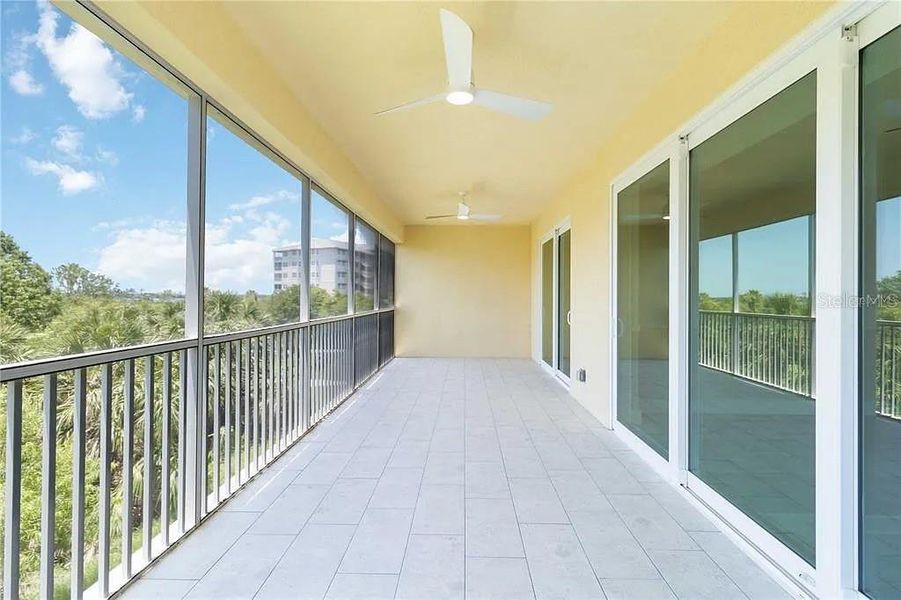Exterior details and patio area of a home in , Osprey (Image 2). Exterior details and patio area of a home in , Osprey (Image 2).