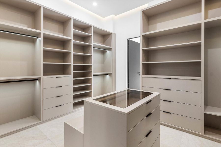 Furnished interior view inside a new home in , Parkland (Image 8).