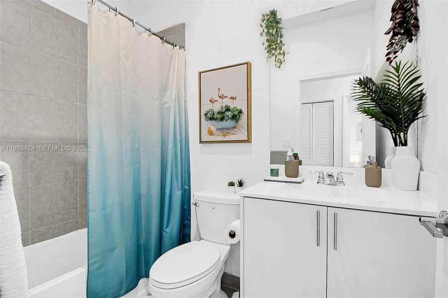 Furnished interior view inside a new home in , Homestead (Image 17). Furnished interior view inside a new home in , Homestead (Image 17).