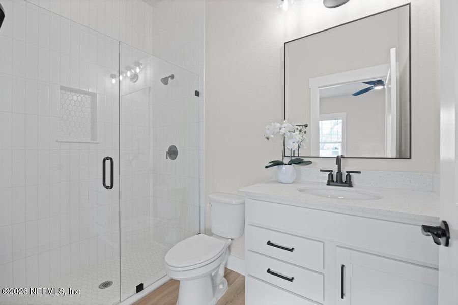 Furnished interior view inside a new home in , Jacksonville (Image 28).