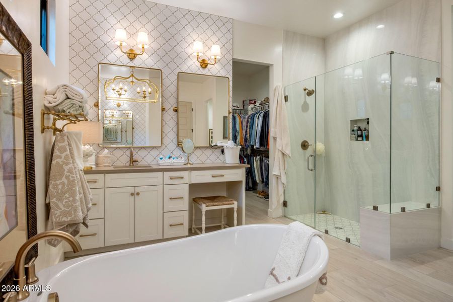 Master bathroom