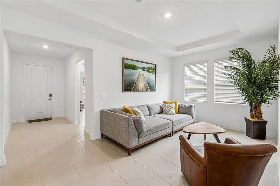 Furnished interior view inside a new home in Providence, Davenport (Image 60).