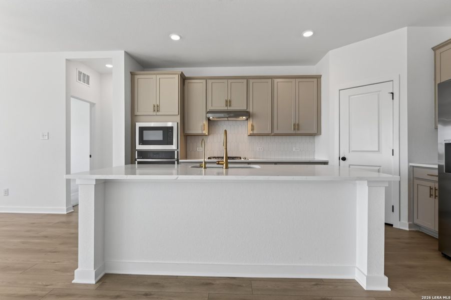 Furnished interior view inside a new home in The Wilder, Adkins (Image 6).