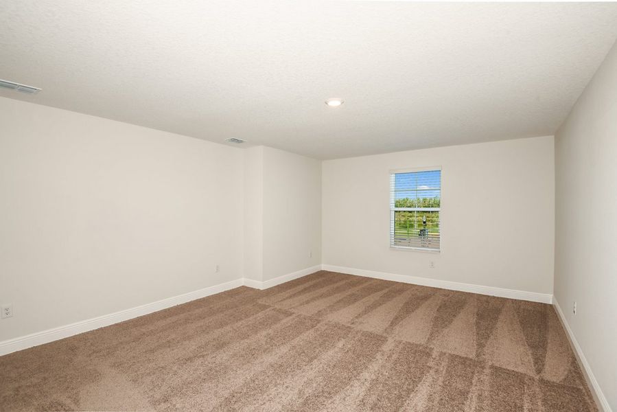 Representative unfurnished interior of a home built from the Amelia by Casa Fresca Homes in Mirada, San Antonio (Image 12).