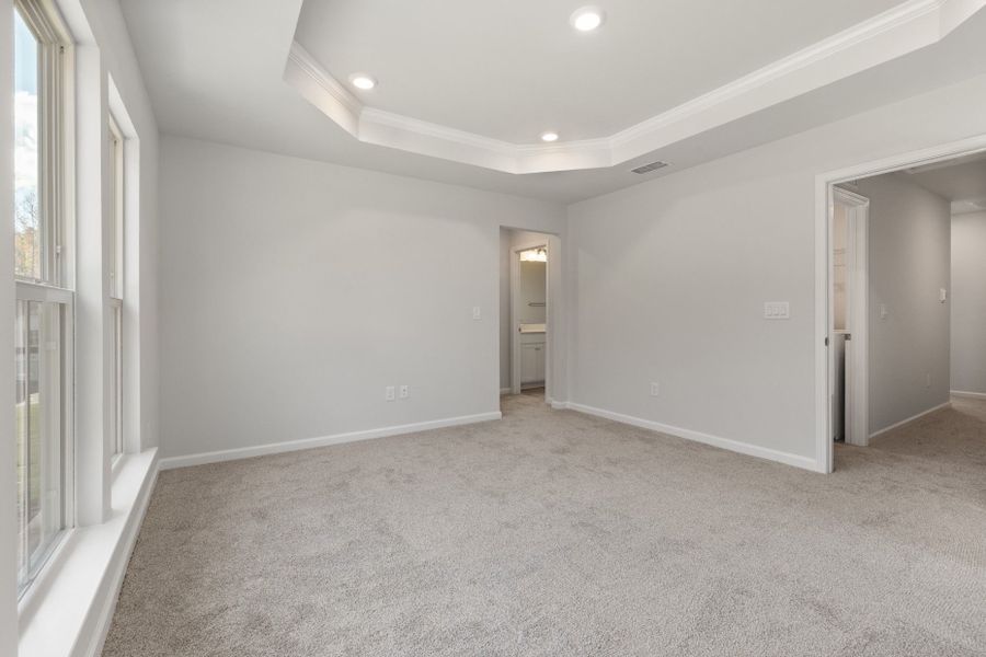 Spacious, unfurnished interior of a new home in Flemingfield, Greensboro (Image 15). Spacious, unfurnished interior of a new home in Flemingfield, Greensboro (Image 15).