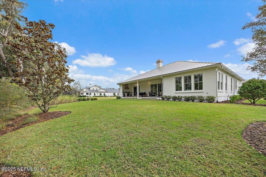 Exterior details and patio area of a home in River Landing at Nocatee (DF Luxury Homes), Ponte Vedra (Image 35). Exterior details and patio area of a home in River Landing at Nocatee (DF Luxury Homes), Ponte Vedra (Image 35).