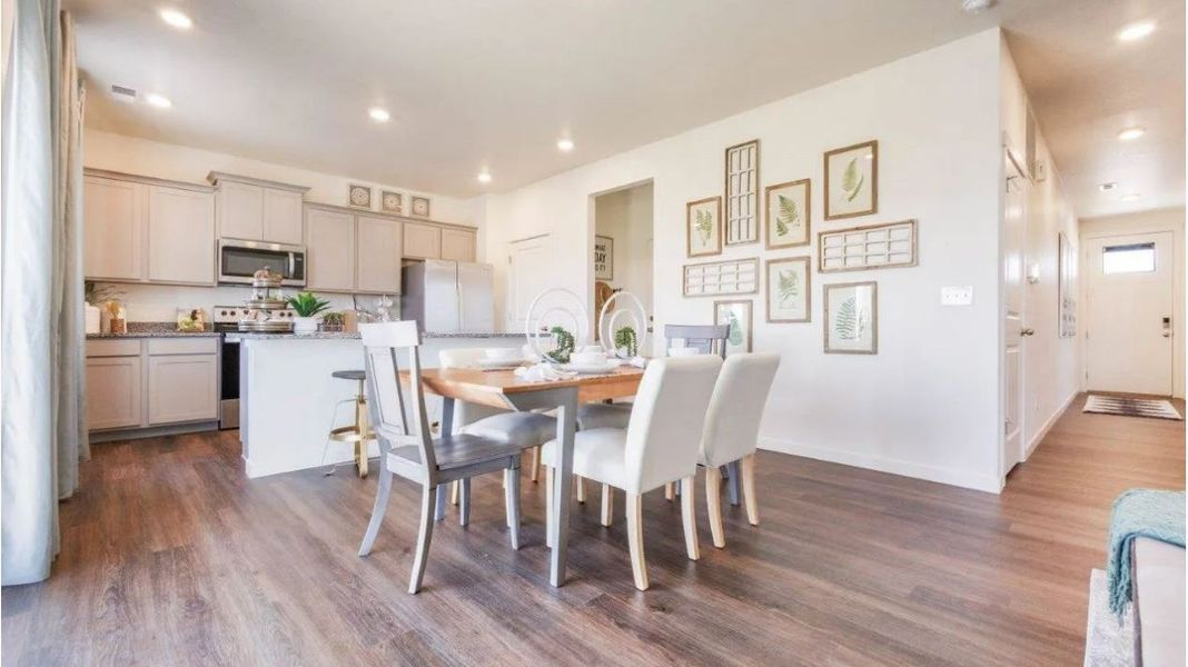 Furnished interior view inside a new home in Westgate, Greeley (Image 5).