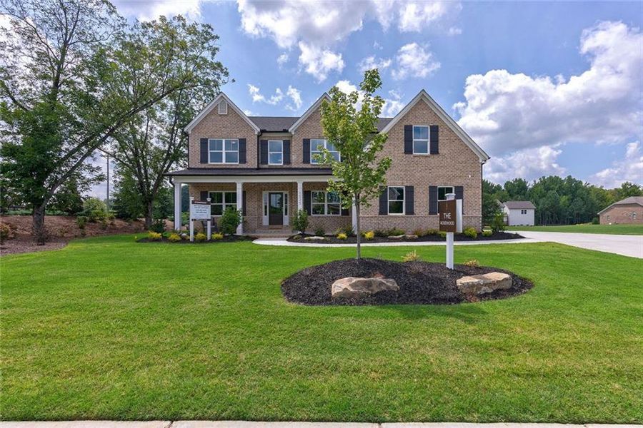 Front exterior of a new home in , Watkinsville, GA, highlighting curb appeal (Image 33).