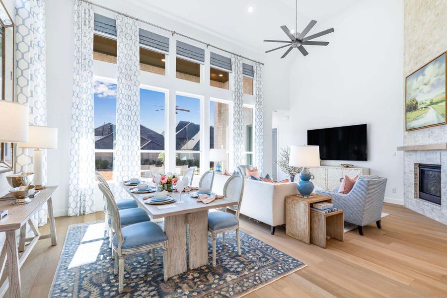 Representative Dining Room - some options shown