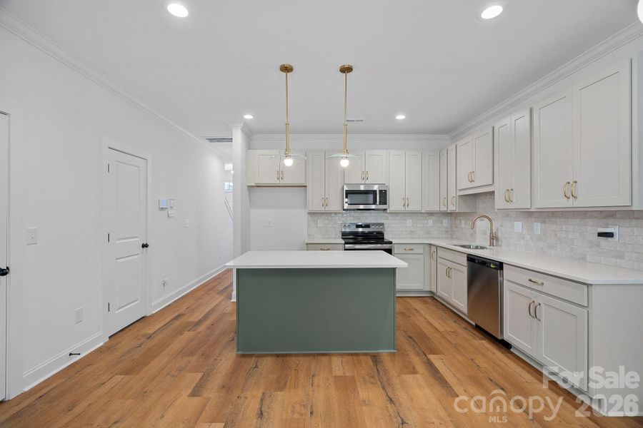 Furnished interior view inside a new home in , Charlotte (Image 4).